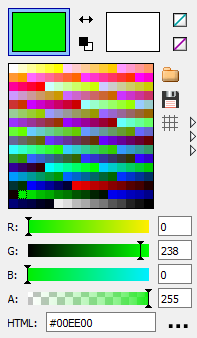 ICNS palette 256-couleurs