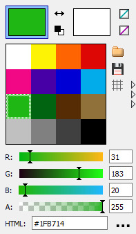 Tavolozza ICNS di 16 colori