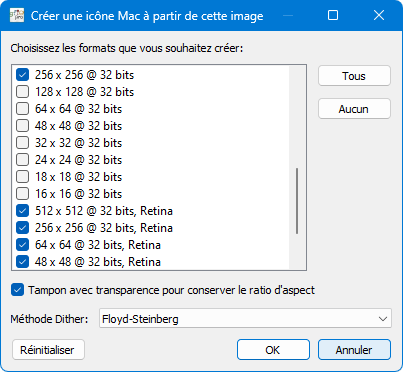 Créer une icône Mac à partir d'une image